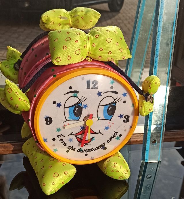 Sveglia peluche vintage
