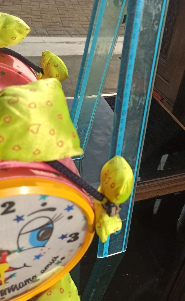 Sveglia peluche vintage