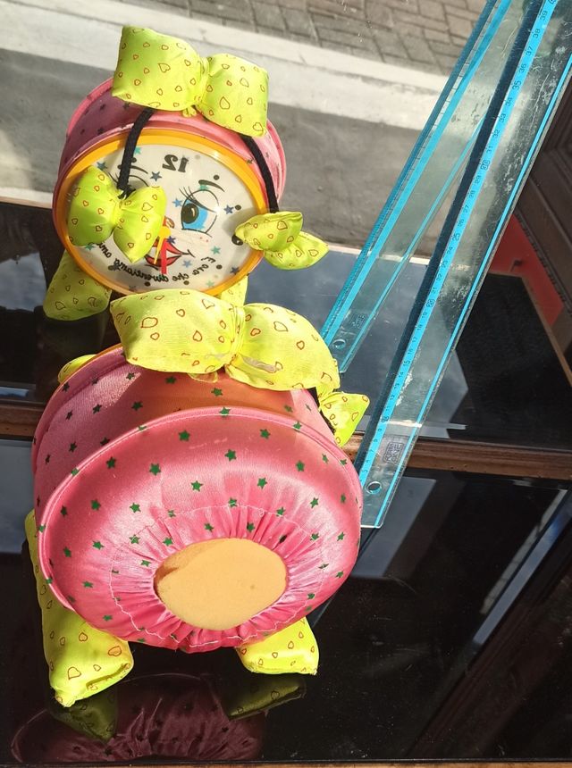 Sveglia peluche vintage