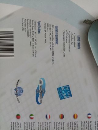 Tableta gráfica NGS Windows XP