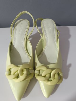 ZAPATOS CON TACON BAJO