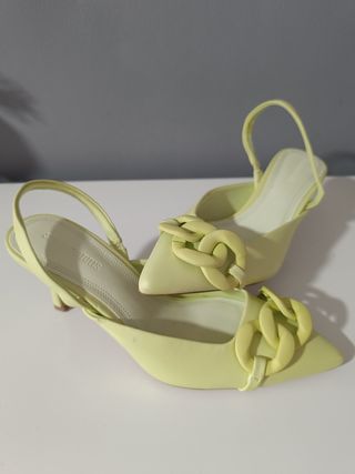 ZAPATOS CON TACON BAJO