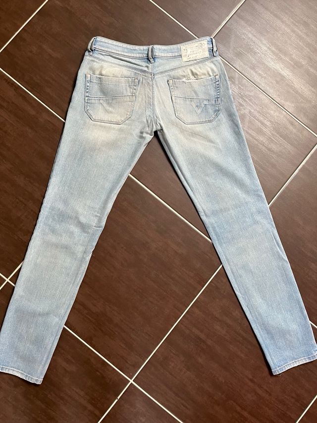 Jeans Donna vita bassa Diesel industry tg.42