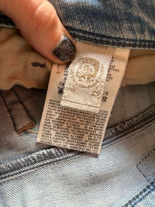 Jeans Donna vita bassa Diesel industry tg.42