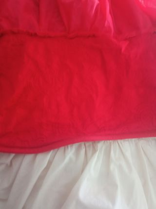 Traje de flamenca rojo. Talla 42.(Oferta)