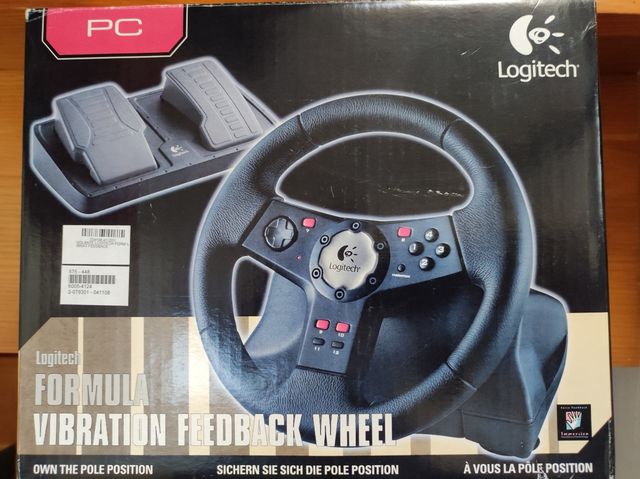 Volante Logitech Formula (PC) sin uso.