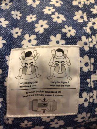 Portabebé mochila bebe