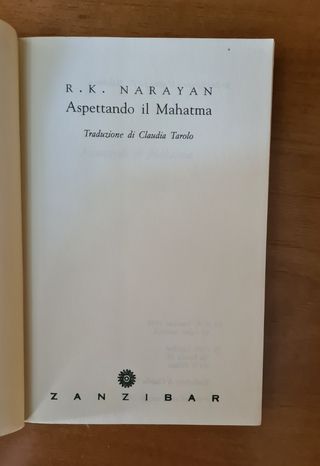 Aspettando il Mahatma Narayan