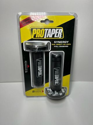 Puños protaper grises moto, minimoto, motocross