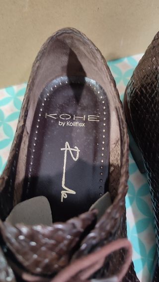 Zapatos de piel de vestir núm 42