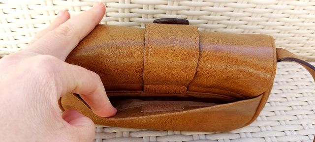 Borsa piccola color cammello, Solo Sopr