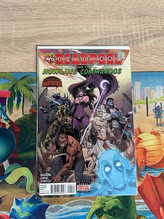 Comics Mrs.Deadpool and the howling commandos 1-4