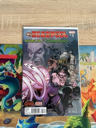 Comics Mrs.Deadpool and the howling commandos 1-4