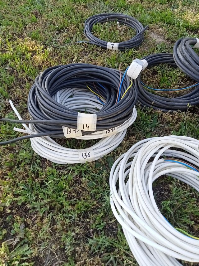 Manguera cable eléctrico