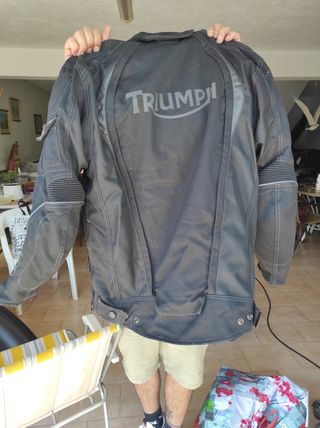 Chaqueta moto Triumph original mujer