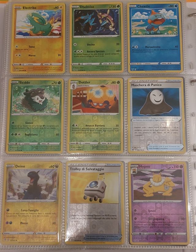 Pokemon holo e reverse recenti - info in privato