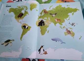 Cuento infantil Atlas junior animales