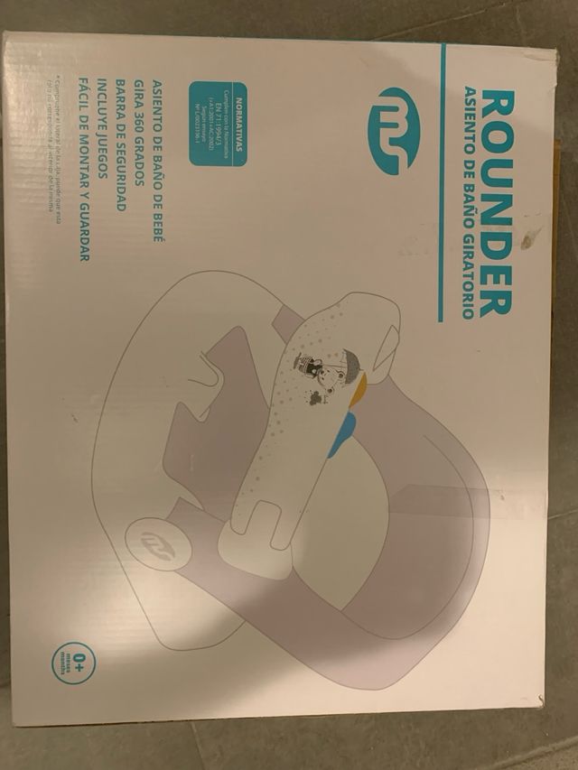 Asiento de baño giratorio