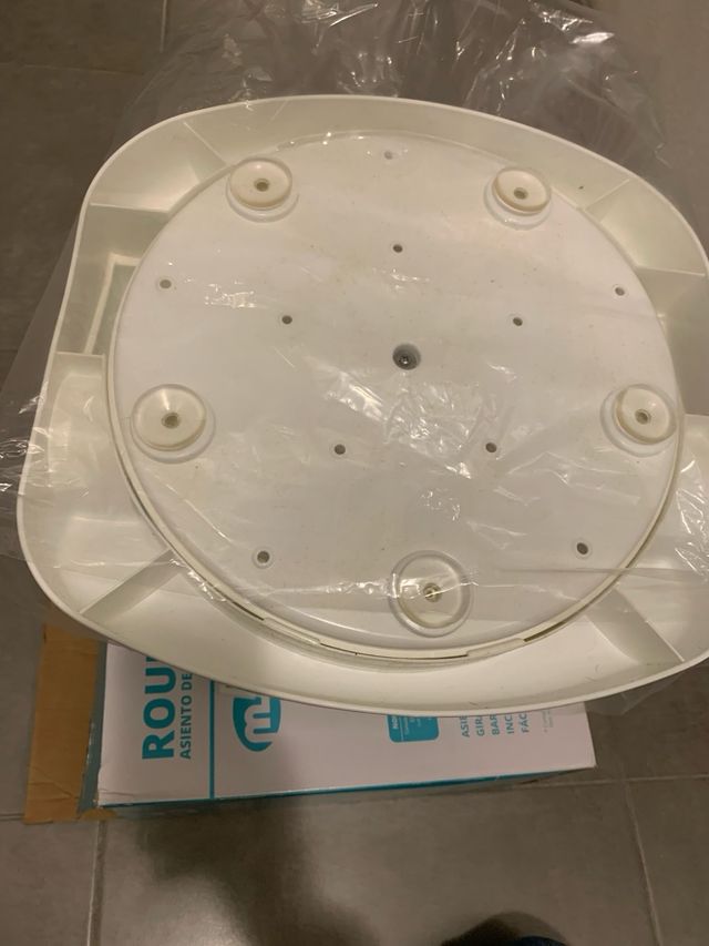 Asiento de baño giratorio