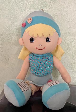 Bambolina di pezza vintage