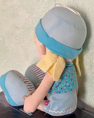 Bambolina di pezza vintage