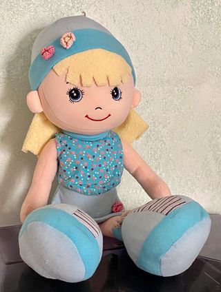 Bambolina di pezza vintage