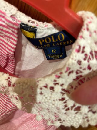 Vestido T.12 niña Polo Ralph Lauren
