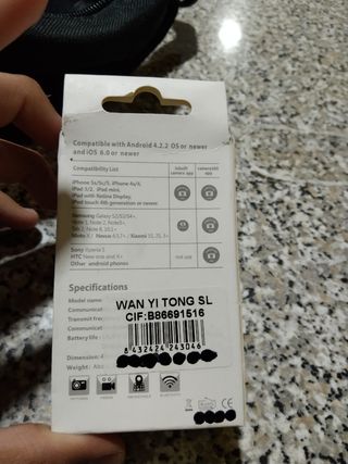 Cámara a bluetooth 
