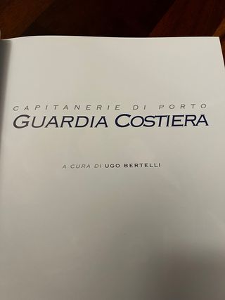 Libro Guardia Costiera