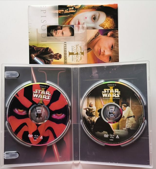 DVD STAR WARS LA AMENAZA FANTASMA