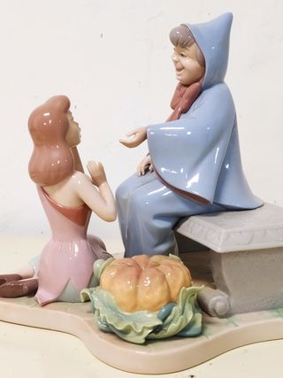 Figura Lladró - Cenicienta y Hada
