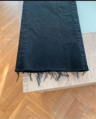 Pantalón mango negro