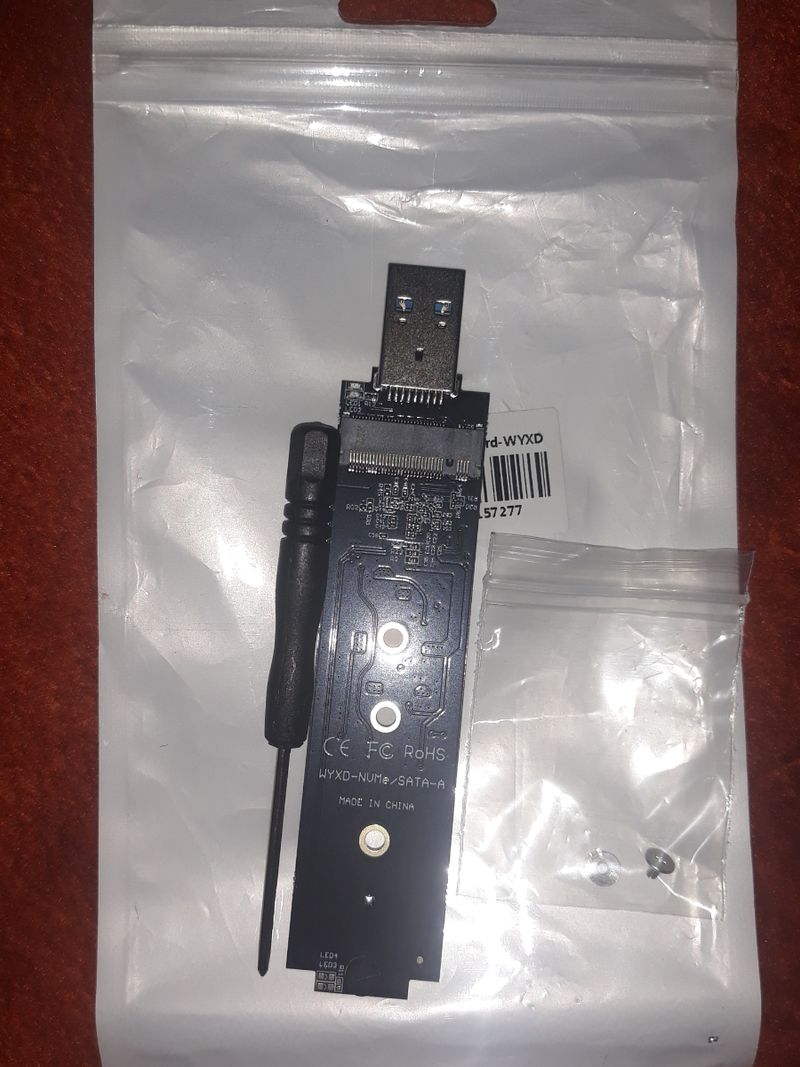 M2.SSD Adaptador