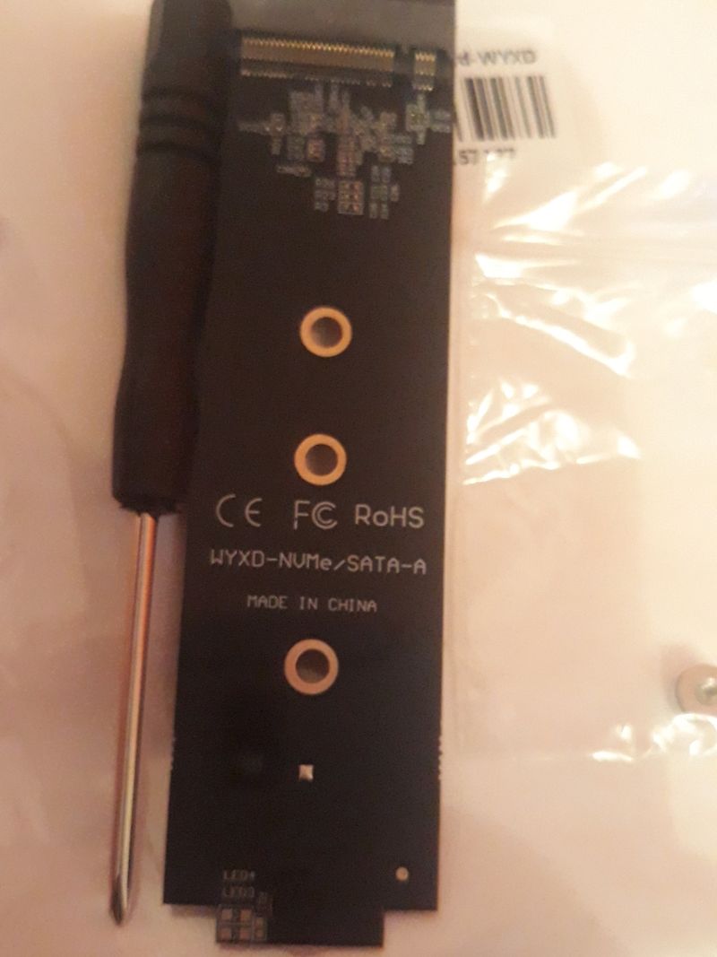 M2.SSD Adaptador afbeelding 2