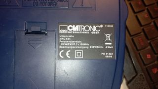 Despertador con radio