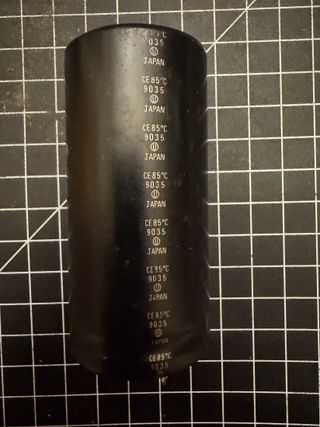 2 Condensadores filtro ELNA 12000uF 63V audio pro