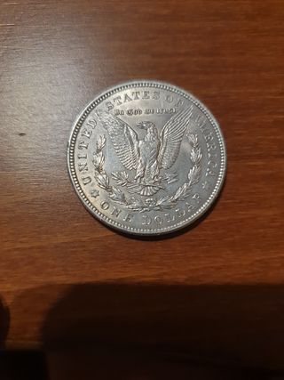 Moneda dolar plata usa