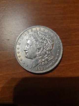 Moneda dolar plata usa
