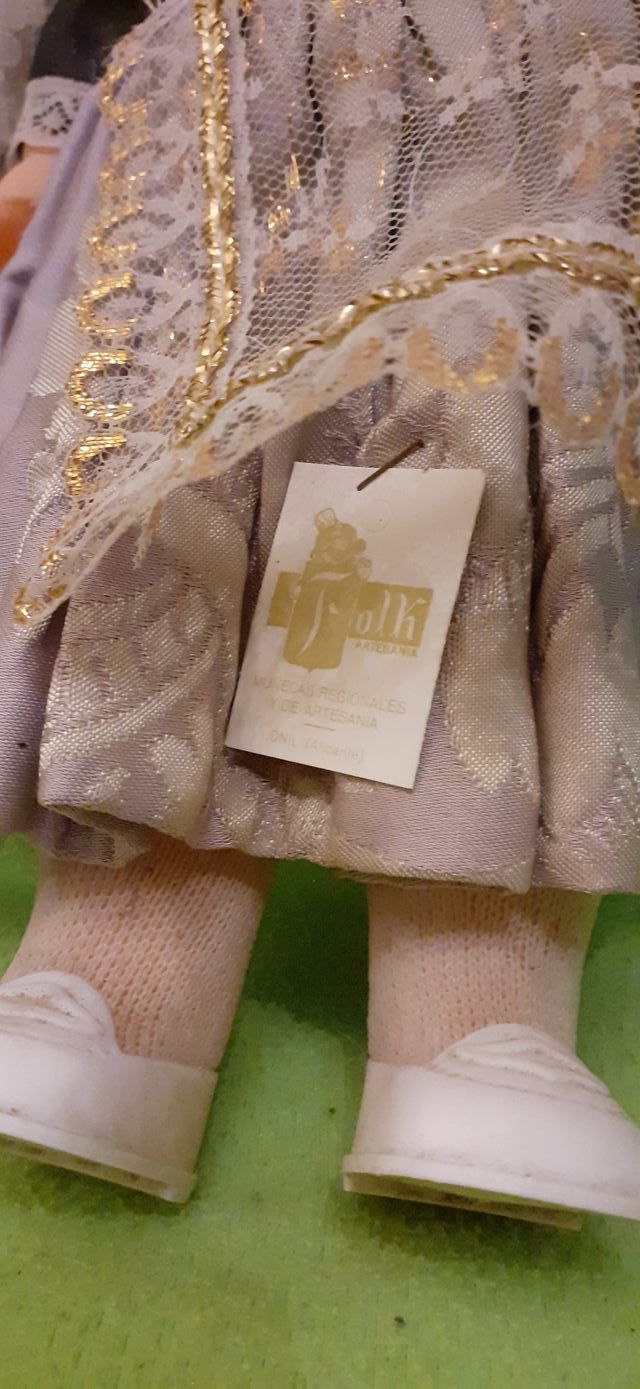 Muñeca Folk Artesanía Fallera