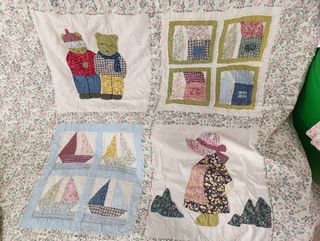 Conjunto de Colchas de Patchwork