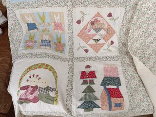 Conjunto de Colchas de Patchwork