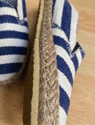 Alpargatas de rayas - talla 38