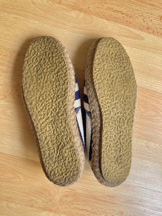 Alpargatas de rayas - talla 38