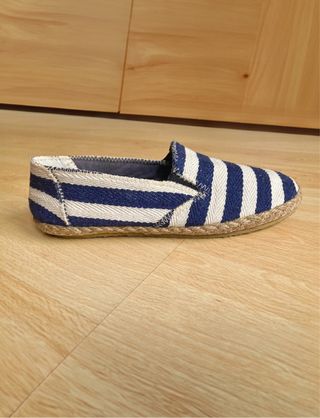 Alpargatas de rayas - talla 38