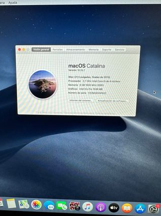 Imac 21,5” pulgadas