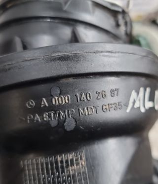 TUBO SILENCIADOR RESONADOR MERCEDES ML W163 2005