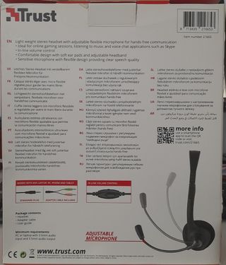 AURICULARES CHAT HEADSET.TRUST