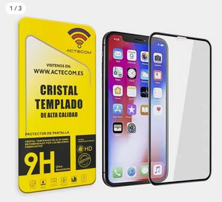 Cristal templado Funda silicona Iphone 11 12 13