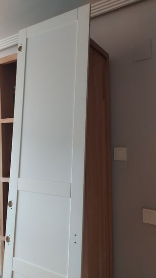 Puerta TYSSEDAL IKEA blanca 50x229