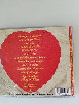 THE HUMPERS, "PLASTIQUE VALENTINE", CD